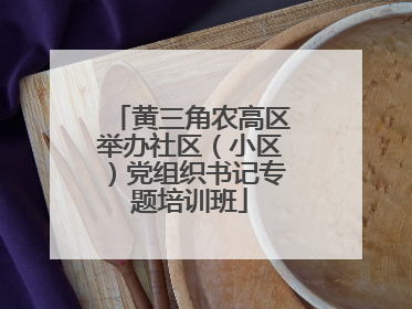 黄三角农高区举办社区（小区）党组织书记专题培训班
